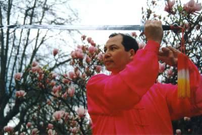 Tai Chi Master with straight sword