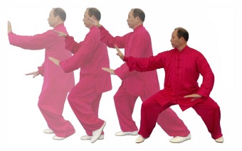 Tai chi masters at golden lion
