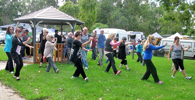 tai chi flash mob