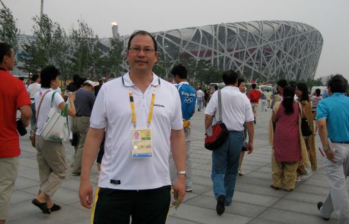Charles at Beijing Olympics