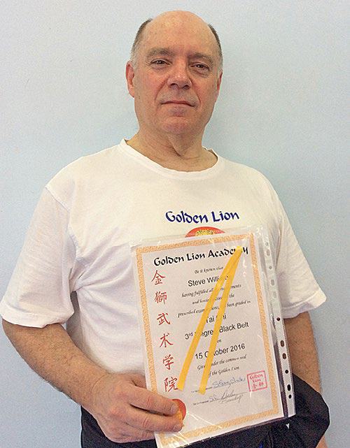 Tai Chi Gradings Black Belt 3rd Degree Steve Williams